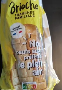 brioche tranchée familiale