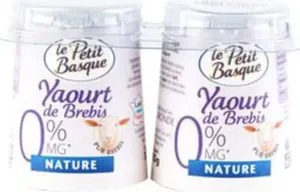 Yaourt de Brebis 0% Nature
