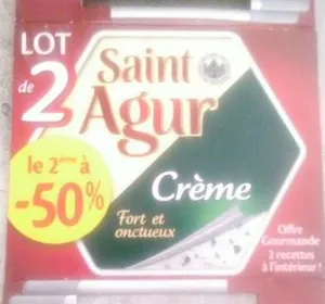 Crème de saint agur