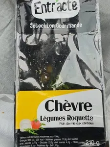 Sandwich chèvre et légumes