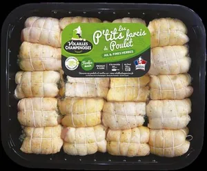 20 P'tits farcis de poulet Ail et fines herbes