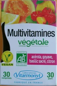 Multivitamines origine végétale