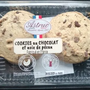 Cookies au chocolat et noix de pécan