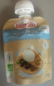 Brassé prune babybio