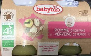 Compotes bébé dès 4 mois pomme