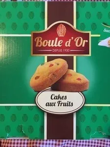 Cakes aux fruits