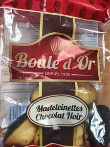 Madeleinettes chocolat noir