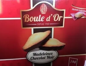 Madeleine Au Chocolat Noir (1kg)