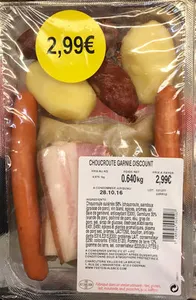 Choucroute garnie discount