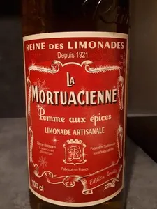 La mortuacienne limonade artisanale pomme aux épices
