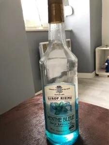 Sirop Menthe bleue