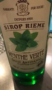 Sirop menthe rieme