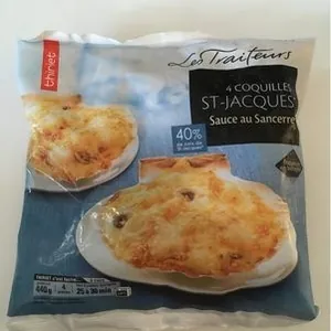 4 Coquilles St-jacques