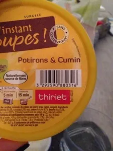 Instant Soupes Potirons & cumin 306g