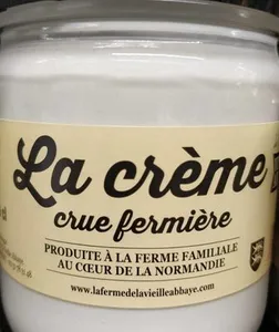 La crème crue fermière