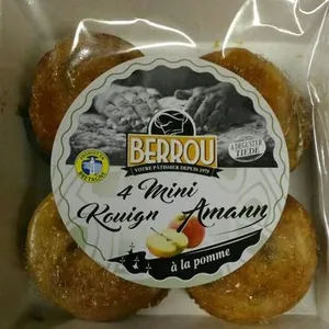 4 Mini Kouign Amann à la pomme