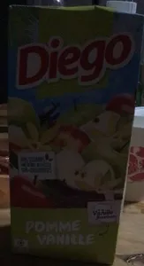 Diego pomme vanille