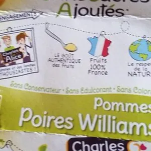 Compote pommes/poires William