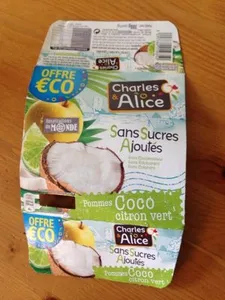 Pommes Coco Citron vert