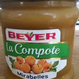 La compote Mirabelles