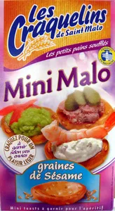 Mini Malo graines de lin Les Craquelins de Saint Malo