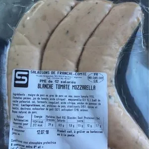 Blanche tomate mozzarella