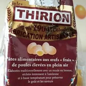 Pâtes alimentaires aux oeufs