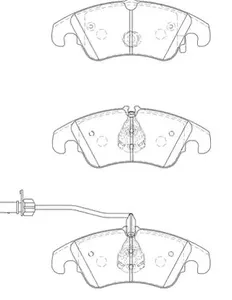 Bromsbelägg JURID 573247JC