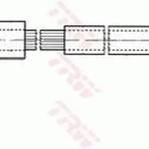 Bromsslang TRW PHD401