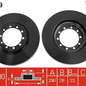 Bromsskiva TRW DF4329
