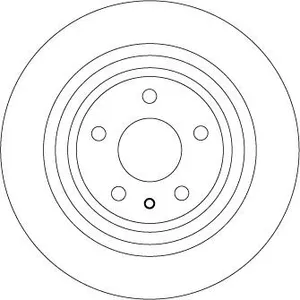 Bromsskiva TRW DF6809