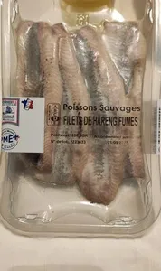 Filets de harengs fumés, Poissons Sauvages