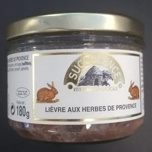 Terrine Lièvre aux herbes de provence