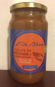 Soupe de poisson et langoustine