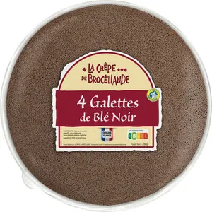 4 Galettes de blé noir