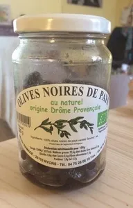 220G Olives Noires De Nyons Natures