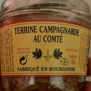 Terrine campagnarde au comté