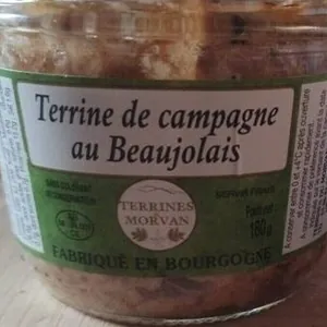 Terrine de campagne au Beaujolais
