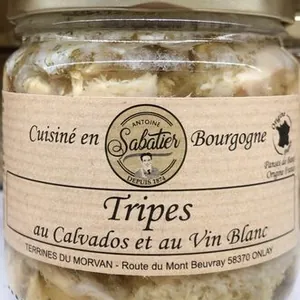 Tripes au Calvados et au vin blanc