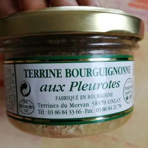 Terrine bourguignonne aux pleurotes