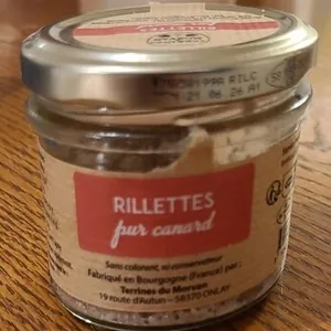 Rillettes pur canard