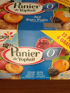 panier de Yoplait
