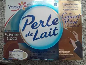 Spécialité laitière sucrée à la noix de coco