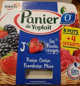 Panier de yoplait
