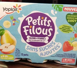 Spécialité laitière aux fruits à base de Fromage Frais, aromatisée