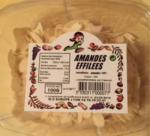 Amandes Effilées