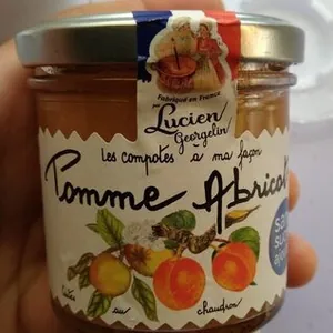 Compote pommes abricots