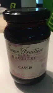 Confiture cassis