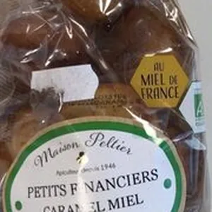 Petits financiers caramel miel