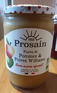 Purée Pommes Poires Williams